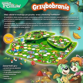 Grzybobranie. Rodzina Treflików