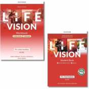 Pakiet: Podręcznik + zeszyt ćwiczeń. Life Vision. Pre-Intermediate A2/B1. Liceum i technikum. Język angielski. - Opracowanie zbiorowe