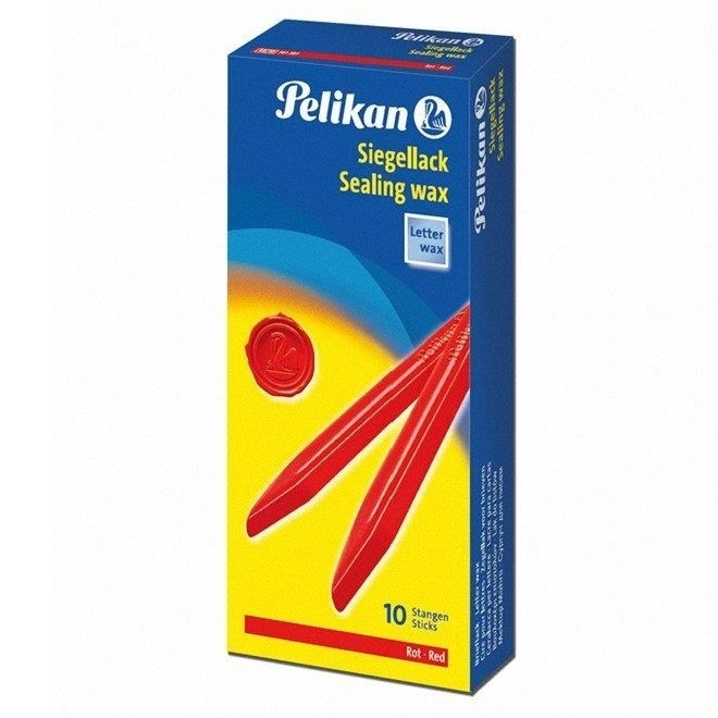 Lak do pieczęci Pelikan - czerwony (361196)
