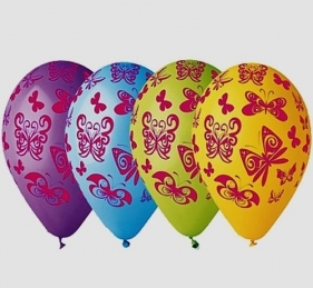 Balony Premium Motyle 5 sztuk