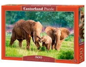 Puzzle Elephant-Family 500 (52196)