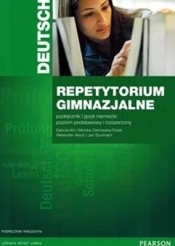 Repetytorium gimnazjalne Język niemiecki Podręcznik z płytą CD Poziom podstawowy i rozszerzony