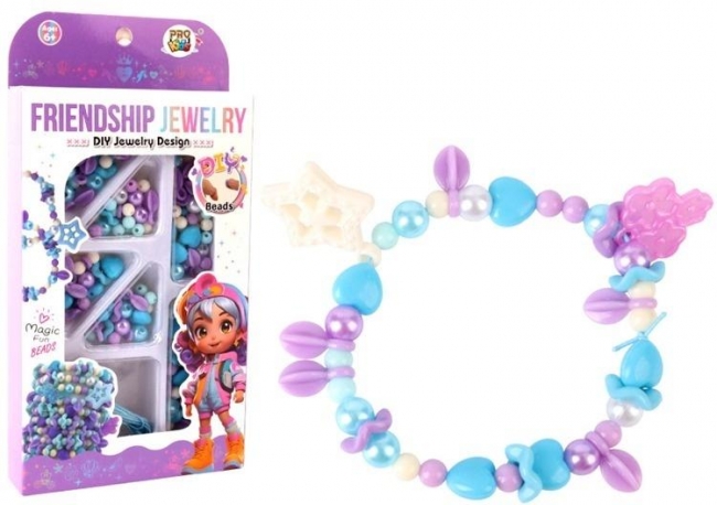 <img src='https://webimage.pl/pics/196/3/d5903943013029.jpg' style='height:440px' /> Akademia mody bransoletki przyjażni fioletowy