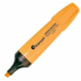 Zakreślacz CLC2119 Titanum 1-5 mm - pomarańczowy (71066)
