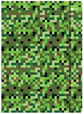 Teczka kartonowa Happy Color z gumką 24x31cm