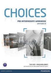 Choices Pre-Intermediate Workbook with CD-Audio - Sue Kay, Vaughan Jones