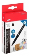 Marker permanentny do CD/DVD czarny (12szt)
