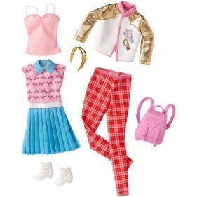 BARBIE Ubranka Boho + Akcesoria 2pak (FCT81/FBB79)