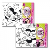 Podobrazie z nadrukiem do malowania Minnie
