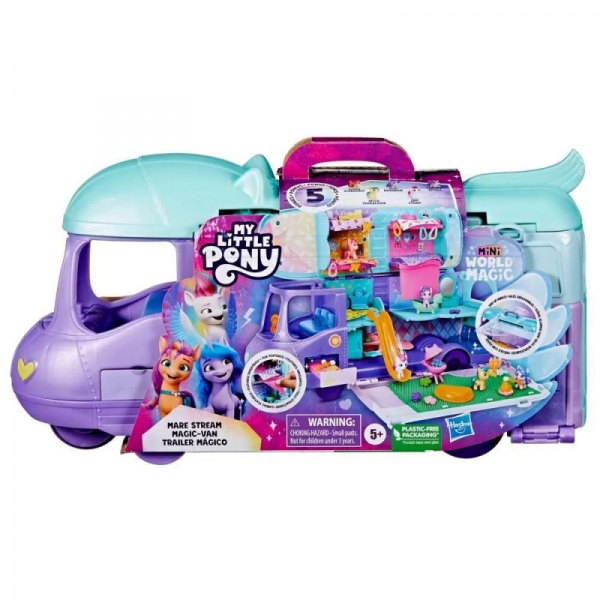 Zestaw figurek My Little Pony Mini World Magic Autokar Kucyków (F7650)