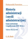  Historia administracji i myśli administracyjnejCzasy nowożytne i