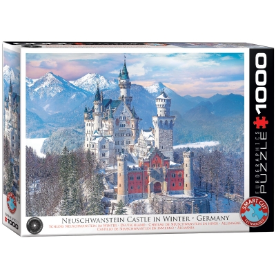 <img src='https://webimage.pl/pics/197/4/d628136654197.jpg' style='height:440px' /> Puzzle 1000 HDR-Neuschwanstein in Winter 6000-5419