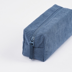 Saszetka duża Oxford Bloom - niebieska