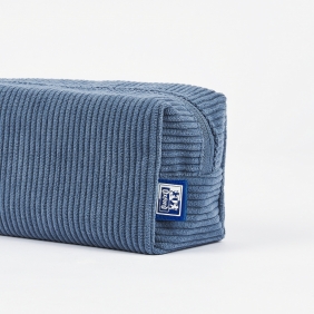 Saszetka duża Oxford Bloom - niebieska