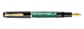Pióro wieczne Pelikan Classic M200 zielony marmurkowy rozmiar M