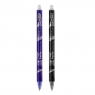 Długopis wymazywalny Patio - czarny/niebieski mix kolorów