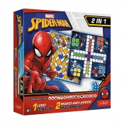 Trefl 2w1, Chińczyk / Węże i drabiny Spider-Man (02419)