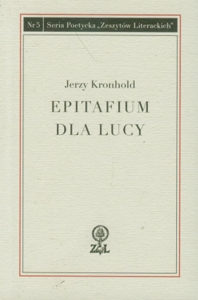 Epitafium dla Lucy - Kronhold Jerzy