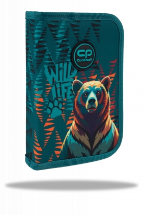Coolpack, Piórnik jednoklapkowy bez wyposażenia Clipper - Bear (F076968)