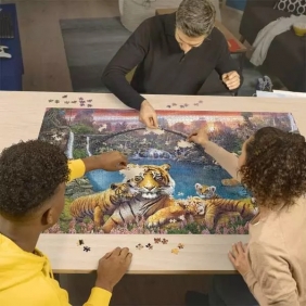 Ravensburger, Puzzle 3000: Dzika natura z kwiatami (167197)