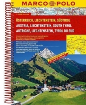 Atlas Austria 1:200 000 spirala MARCO POLO - Opracowanie zbiorowe