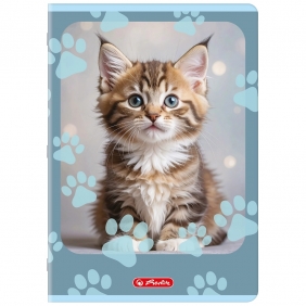 Zeszyt Herlitz Standard Animals A4/32k kratka z marginesem, 1 szt