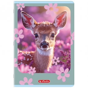 Zeszyt Herlitz Standard Animals A4/32k kratka z marginesem, 1 szt