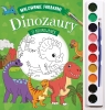  Malowanie farbkami. Dinozaury