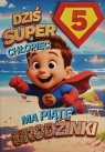 <img src='https://webimage.pl/pics/197/9/d5906742699197.jpg' width='347' height='500'> Karnet Urodziny 5 chłopiec - Superbohater
