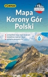 Mapa Korony Gór Polski laminowana