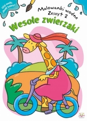 Malowanki wodne Zeszyt 2 Wesołe zwierzaki