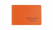 Okładka na dokumenty ucznia małe orange