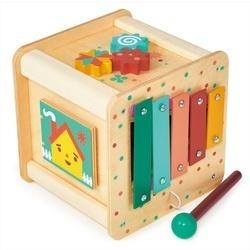 Kostka sensoryczna drewniana