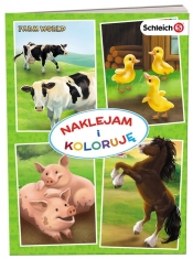 SCHLEICH Farm World Naklejam i koloruję