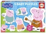 Puzzle 2-5 Świnka Peppa