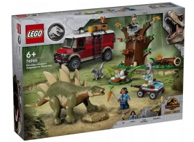 Lego, Jurassic World - Dinomisje: odkrycie stegozaura, 420 el. (76965)