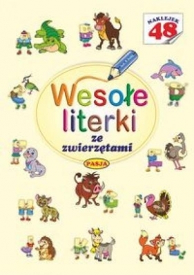 Wesołe literki ze zwierzętami - Mariola Budek