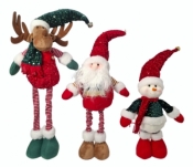 Maskotka świąteczna na teleskopowych nogach