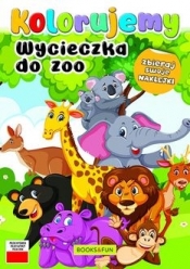 Wycieczka do zoo. Kolorujemy - Opracowanie zbiorowe