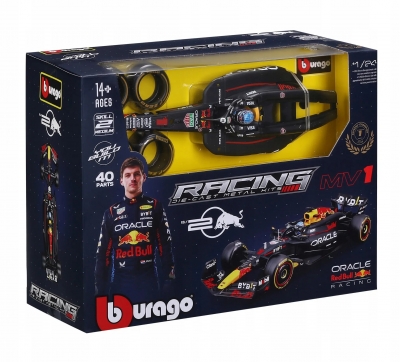 <img src='https://webimage.pl/pics/198/5/d4893993285198.jpg' style='height:440px' /> Bburago 1:24 FORMULA MODEL KITORACLE RED BULL RACING RB20 LAS VEGAS GP 2024 #1 Max Verstappen 18-28519