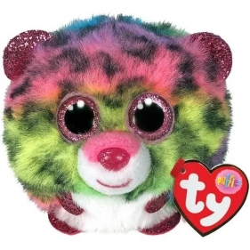 Ty Puffies: Dotty - maskotka multikolorowy leopard (42519)