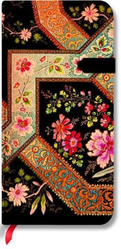 Notatnik Slim Filigree Floral Ebony - <br />