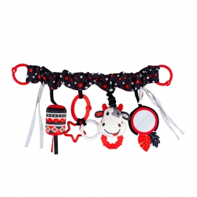 Balibazoo, Zawieszka do wózka - Kontrastowa Krowa (BB82819)