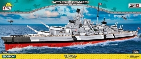 Klocki HC WWII Battleship Bisma rck 2030 elementów (4819)