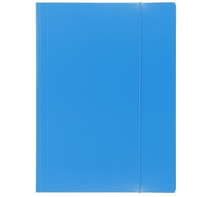 Teczka kartonowa na gumkę VauPe Eco A4 - niebieska (319/19) 