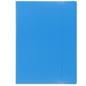 Teczka kartonowa na gumkę VauPe Eco A4 - niebieska (319/19)