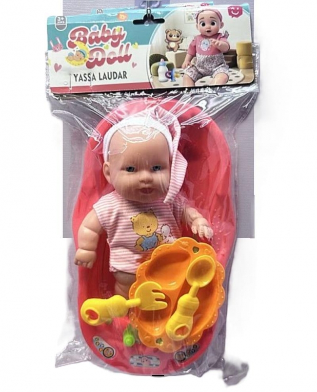 Lalka bobas z z akcesoriami 20cm