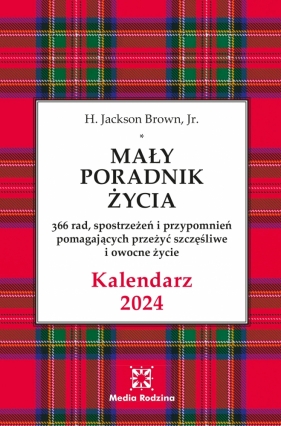 Mały Poradnik Życia. Kalendarz 2024 rok - Brown H. Jackson