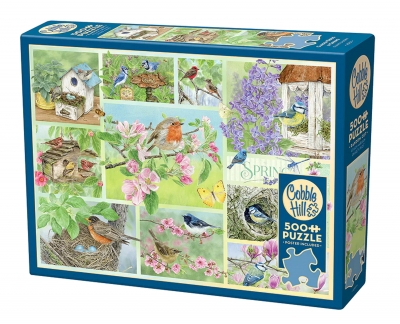 Puzzle 500 Wiosenne Ptaki 113074