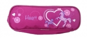 Piórnik saszetka Classic Heart różowy